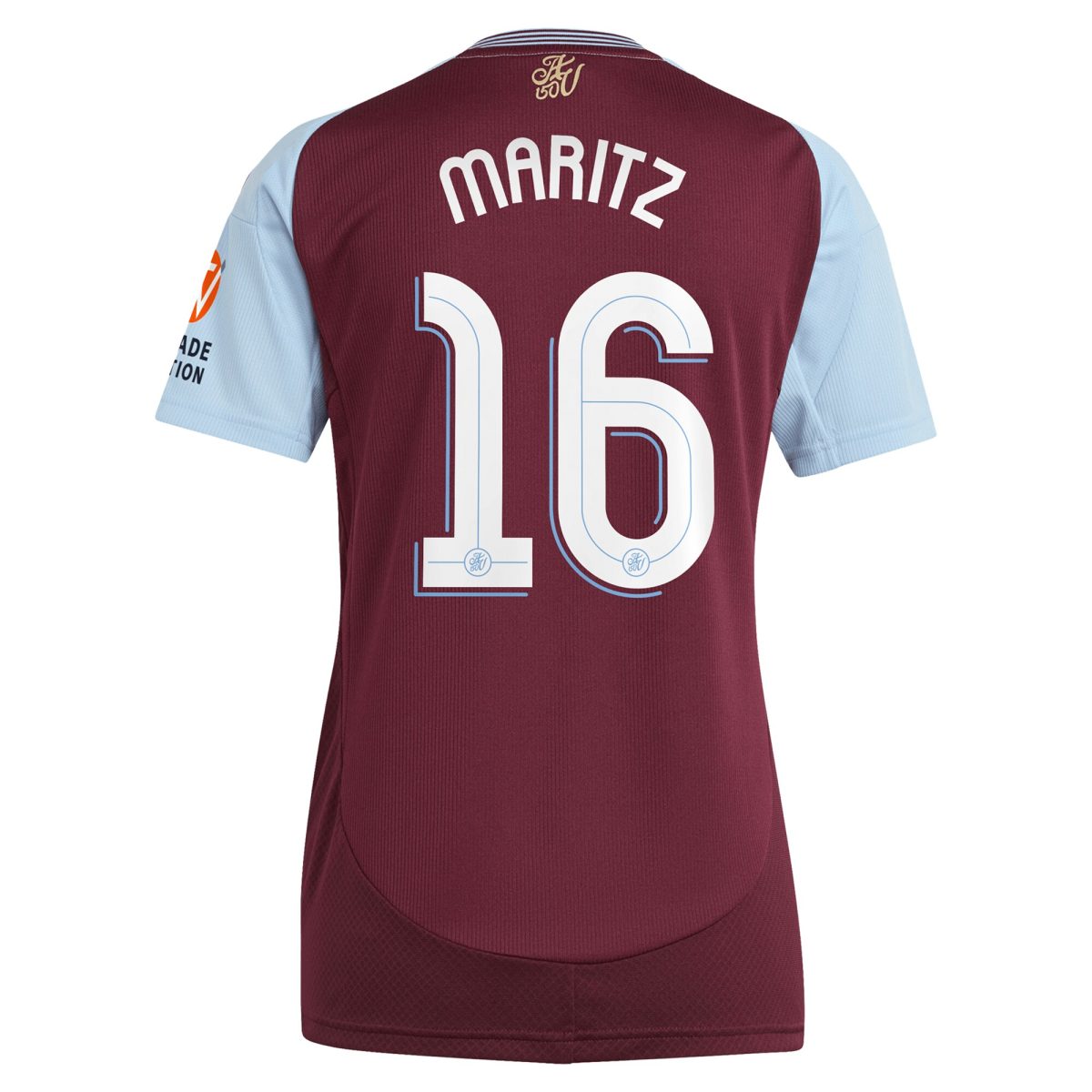 aston villa adidas home shirt 2024-25 – womens with maritz 16 cup printing Collection - Official Aston Villa Kits