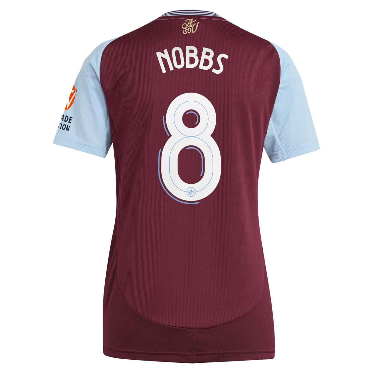 aston villa adidas home shirt 2024-25 – womens with nobbs 8 cup printing Collection - Official Aston Villa Kits