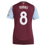 aston villa adidas home shirt 2024-25 – womens with nobbs 8 cup printing Collection - Official Aston Villa Kits