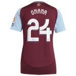 aston villa adidas home shirt 2024-25 – womens with onana 24 cup printing Collection - Official Aston Villa Kits