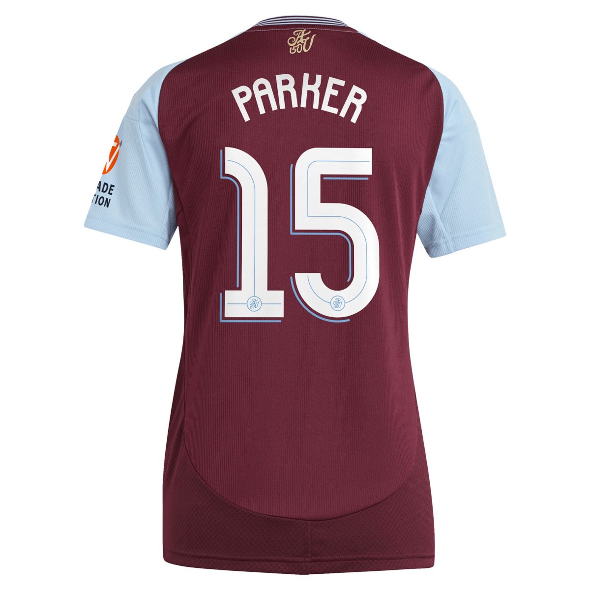 aston villa adidas home shirt 2024-25 – womens with parker 15 cup printing Collection - Official Aston Villa Kits