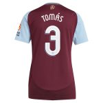 aston villa adidas home shirt 2024-25 – womens with tomás 3 cup printing Collection - Official Aston Villa Kits