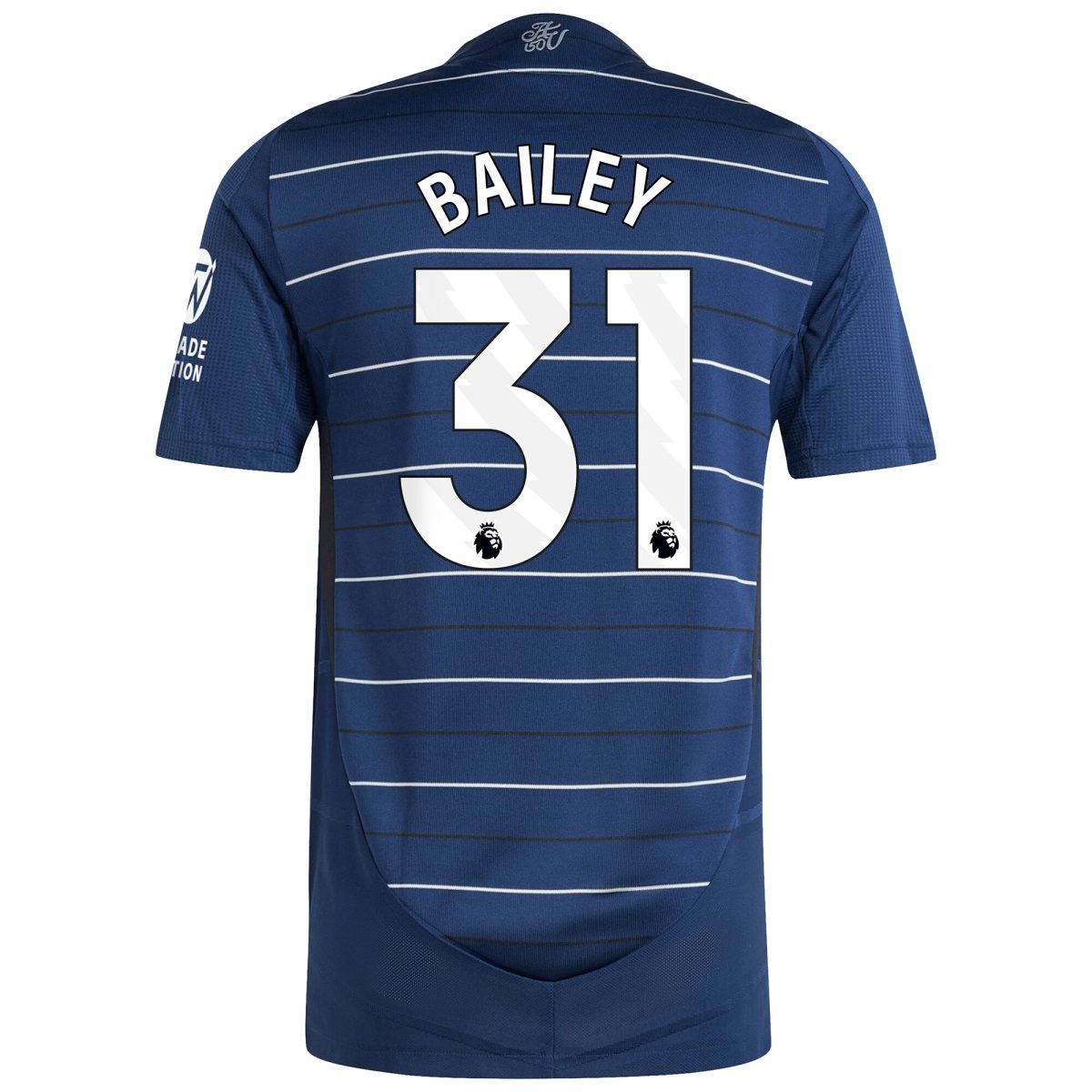 aston villa adidas third authentic shirt 2024-25 with bailey 31 printing Collection - Official Aston Villa Kits