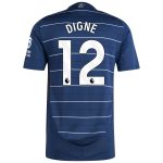 aston villa adidas third authentic shirt 2024-25 with digne 12 printing Collection - Official Aston Villa Kits
