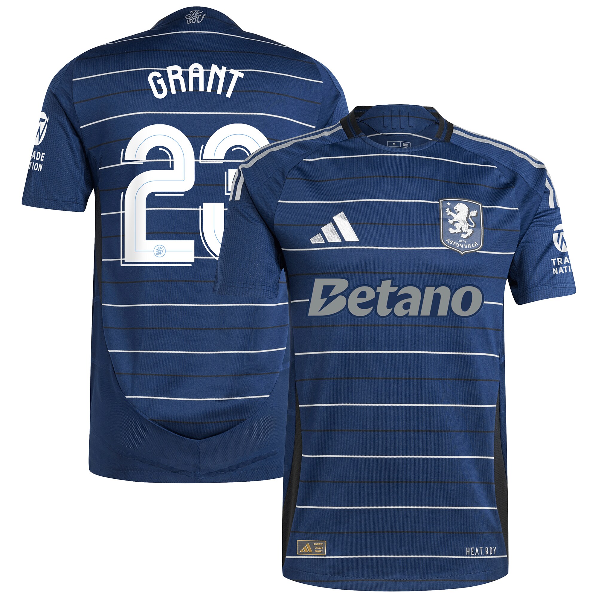 aston villa adidas third authentic shirt 2024-25 with grant 23 cup printing Collection - Official Aston Villa Kits