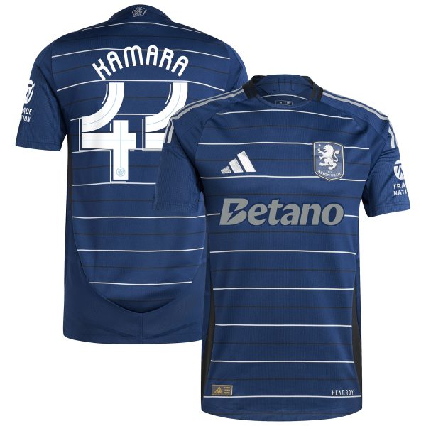 aston villa adidas third authentic shirt 2024-25 with kamara 44 cup printing Collection - Official Aston Villa Kits