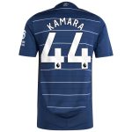 aston villa adidas third authentic shirt 2024-25 with kamara 44 printing Collection - Official Aston Villa Kits