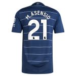 aston villa adidas third authentic shirt 2024-25 with m.asensio 21 printing Collection - Official Aston Villa Kits