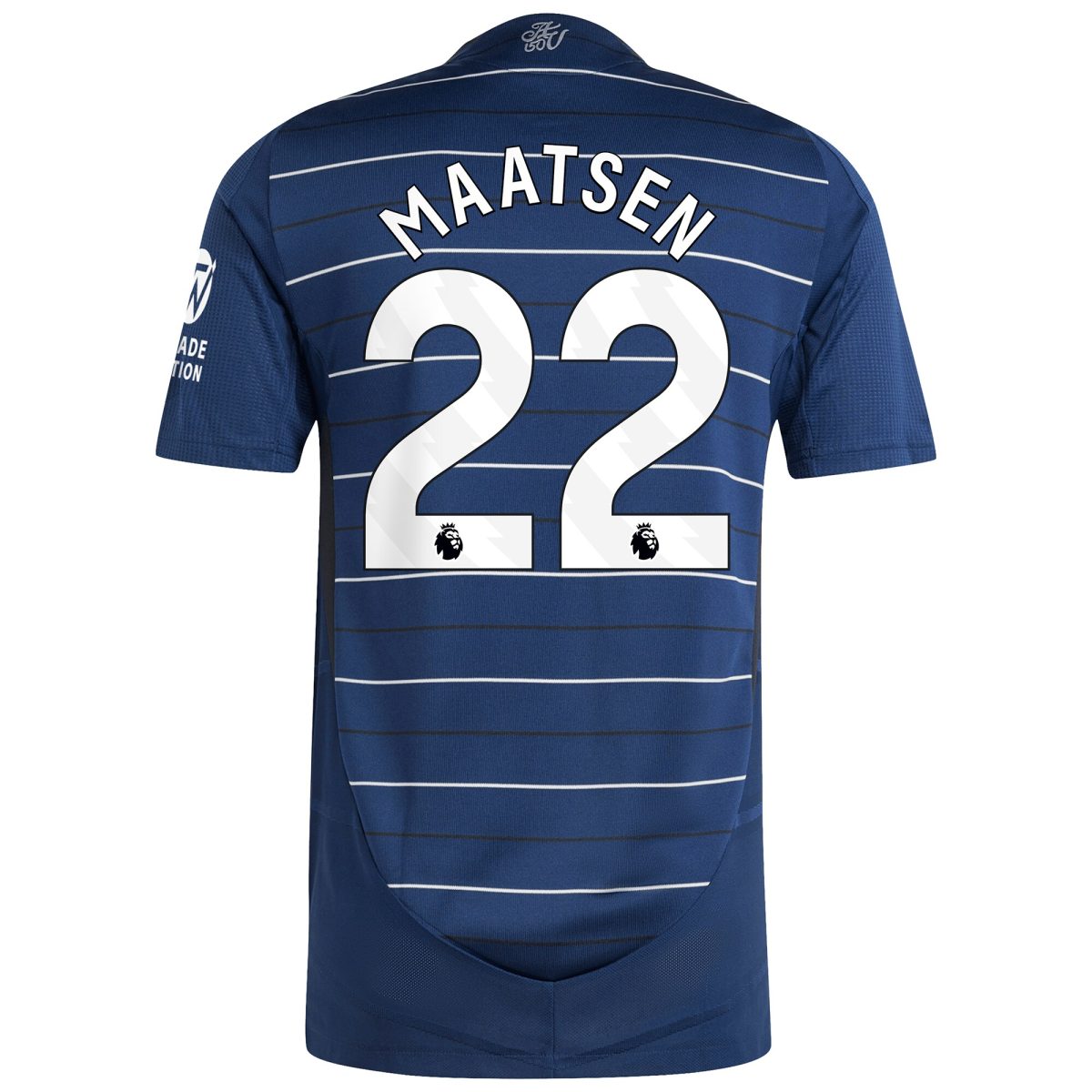 aston villa adidas third authentic shirt 2024-25 with maatsen 22 printing Collection - Official Aston Villa Kits
