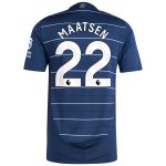 aston villa adidas third authentic shirt 2024-25 with maatsen 22 printing Collection - Official Aston Villa Kits
