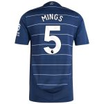 aston villa adidas third authentic shirt 2024-25 with mings 5 printing Collection - Official Aston Villa Kits