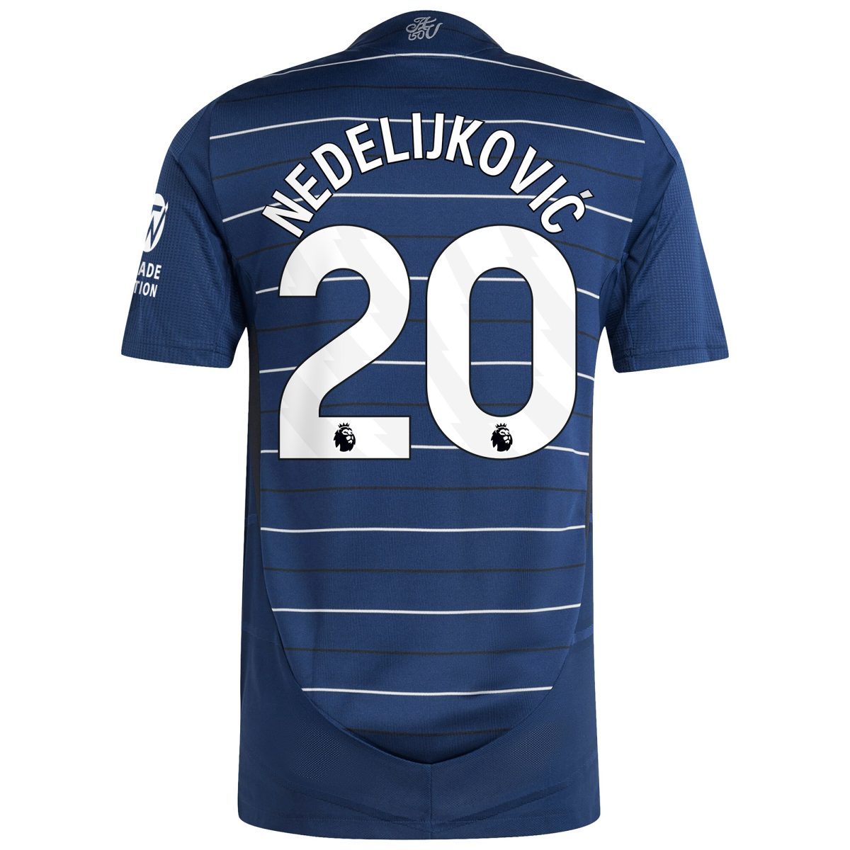 aston villa adidas third authentic shirt 2024-25 with nedeljković 20 printing Collection - Official Aston Villa Kits