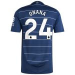 aston villa adidas third authentic shirt 2024-25 with onana 24 printing Collection - Official Aston Villa Kits