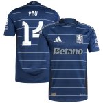 aston villa adidas third authentic shirt 2024-25 with pau 14 cup printing Collection - Official Aston Villa Kits
