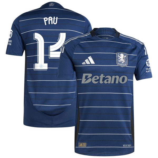 aston villa adidas third authentic shirt 2024-25 with pau 14 cup printing Collection - Official Aston Villa Kits