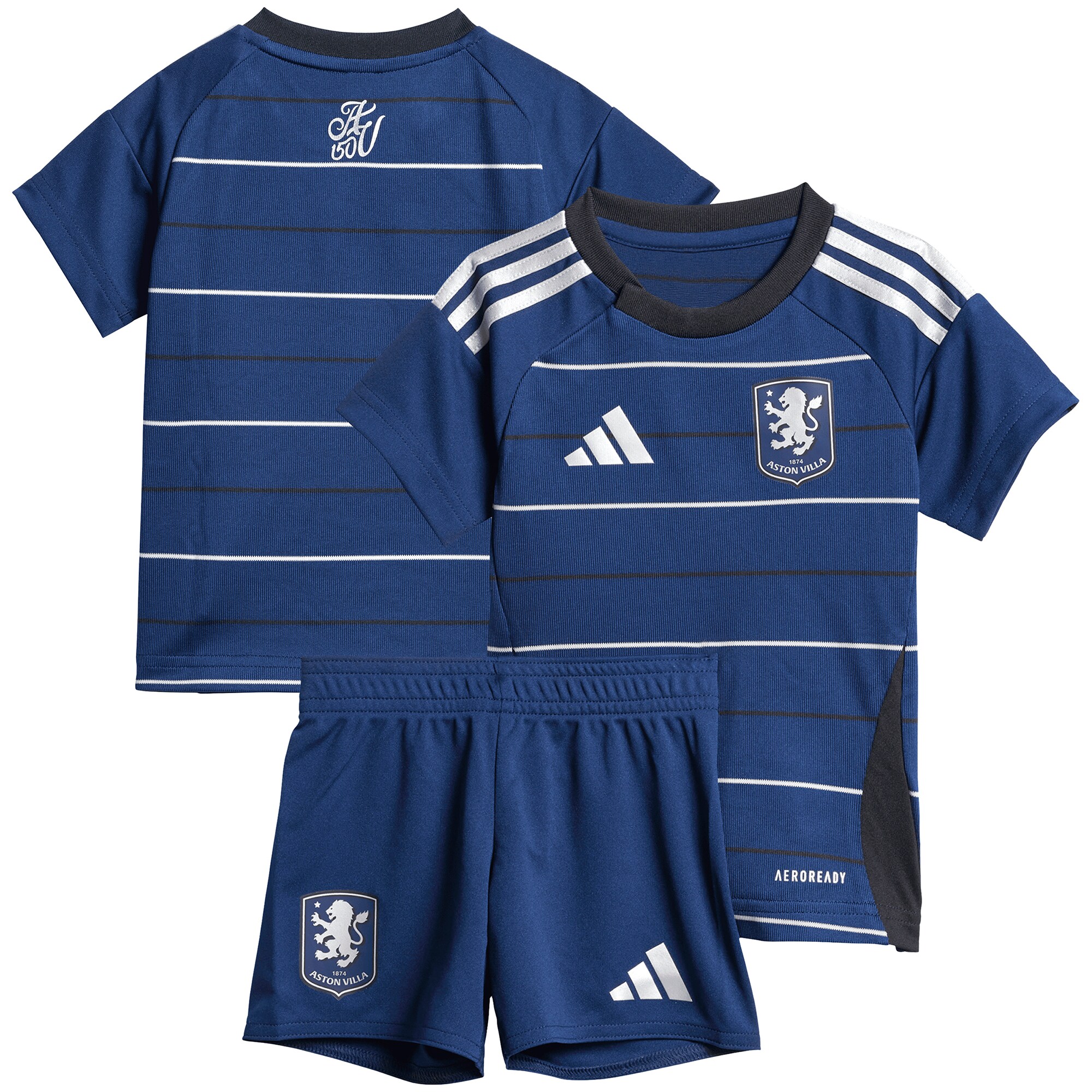 aston villa adidas third baby kit 2024-25 with custom printing Collection - Official Aston Villa Kits