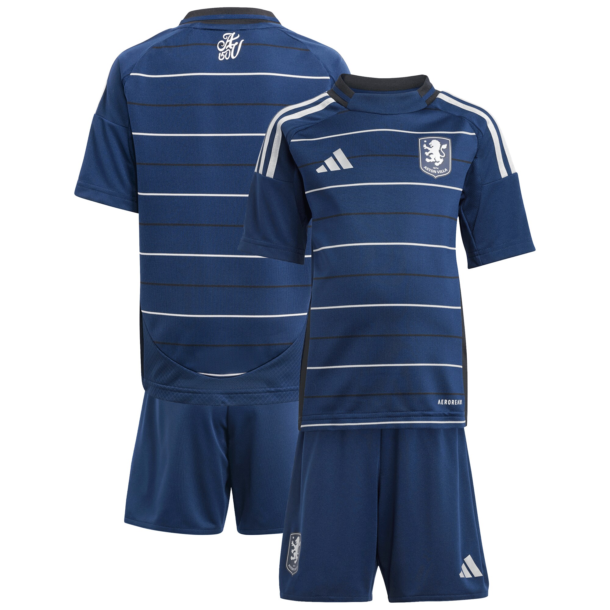 aston villa adidas third mini kit 2024-25 with custom printing Collection - Official Aston Villa Kits