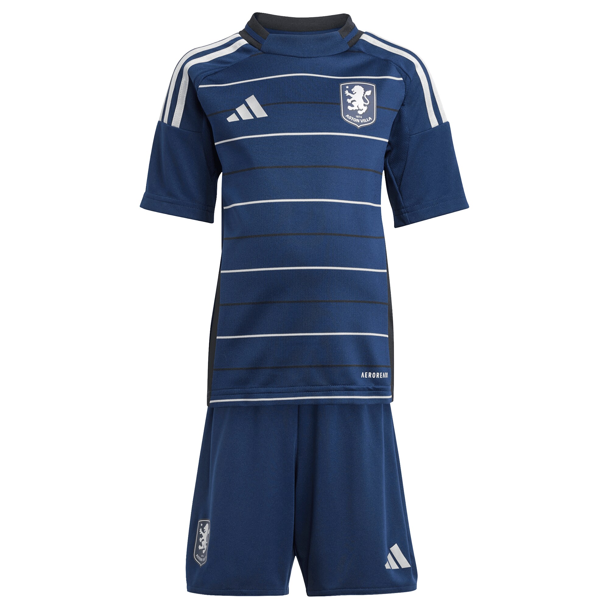 aston villa adidas third mini kit 2024-25 with custom printing Collection - Official Aston Villa Kits