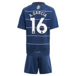 aston villa adidas third minikit 2024-25 with a.garcía 16 printing Collection - Official Aston Villa Kits