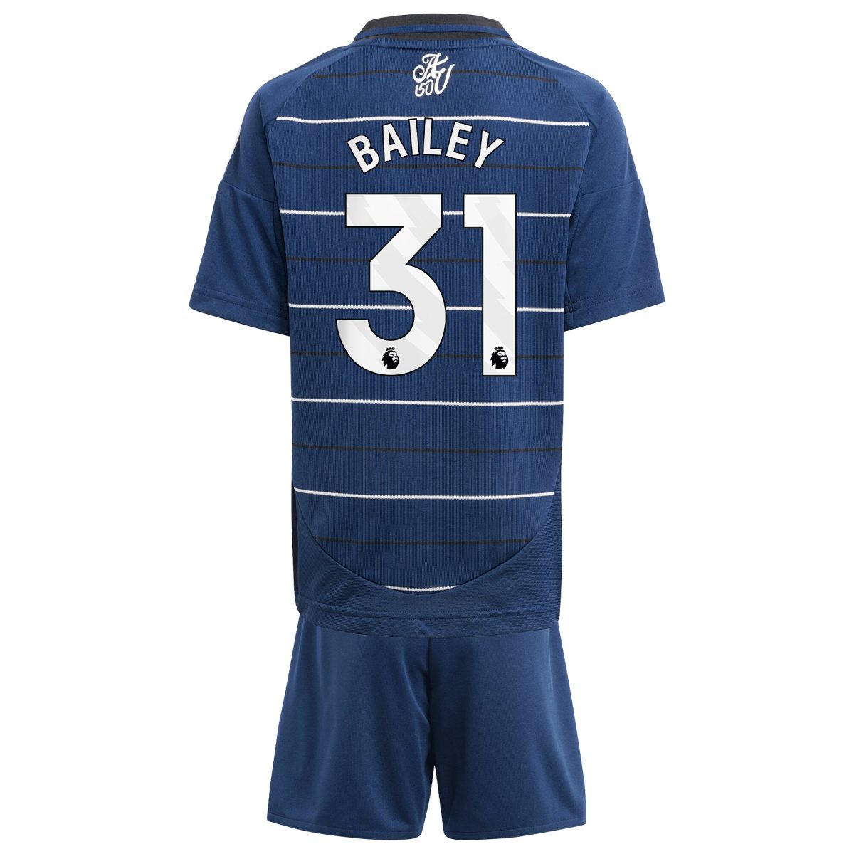 aston villa adidas third minikit 2024-25 with bailey 31 printing Collection - Official Aston Villa Kits