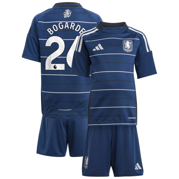 aston villa adidas third minikit 2024-25 with bogarde 26 printing Collection - Official Aston Villa Kits