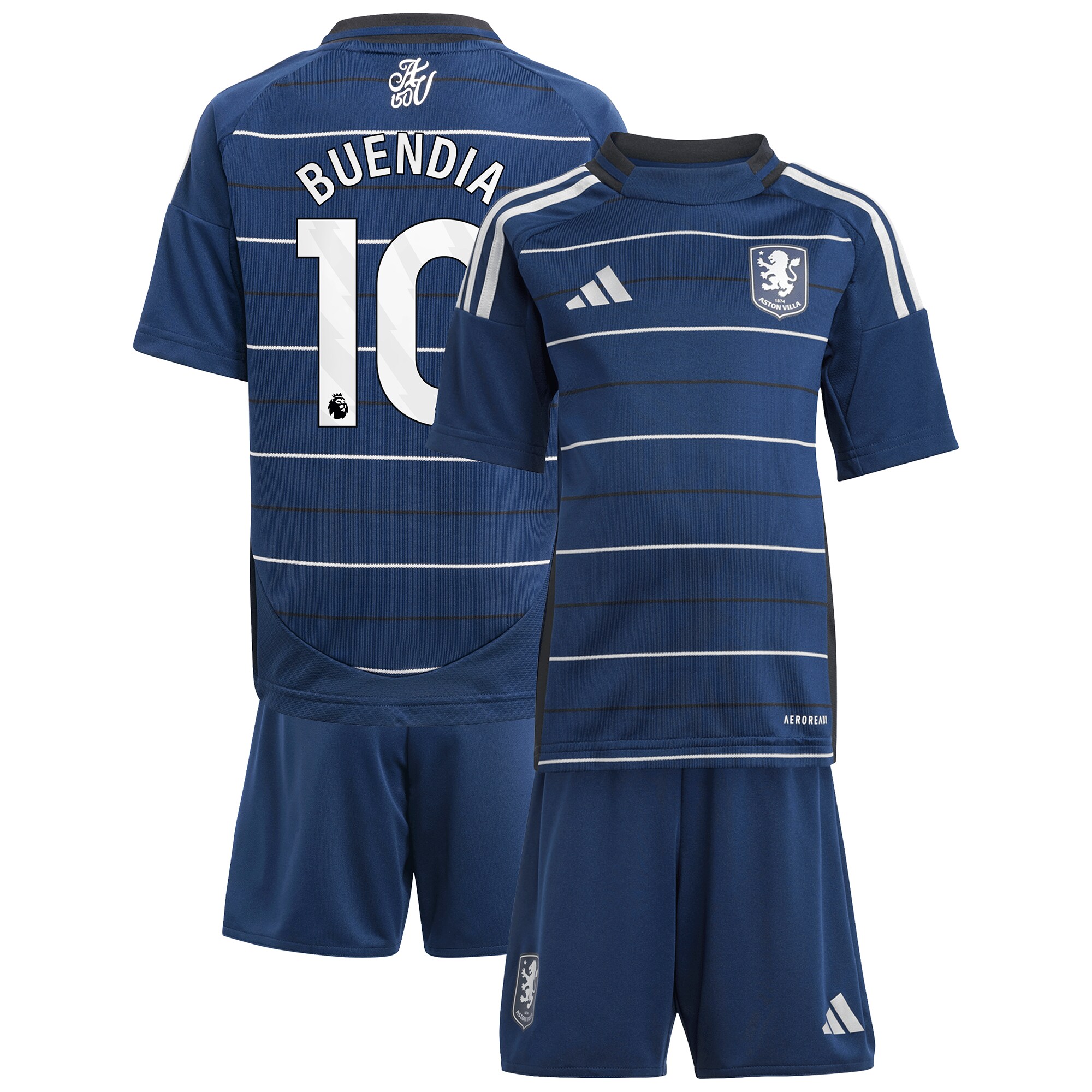 aston villa adidas third minikit 2024-25 with buendia 10 printing Collection - Official Aston Villa Kits
