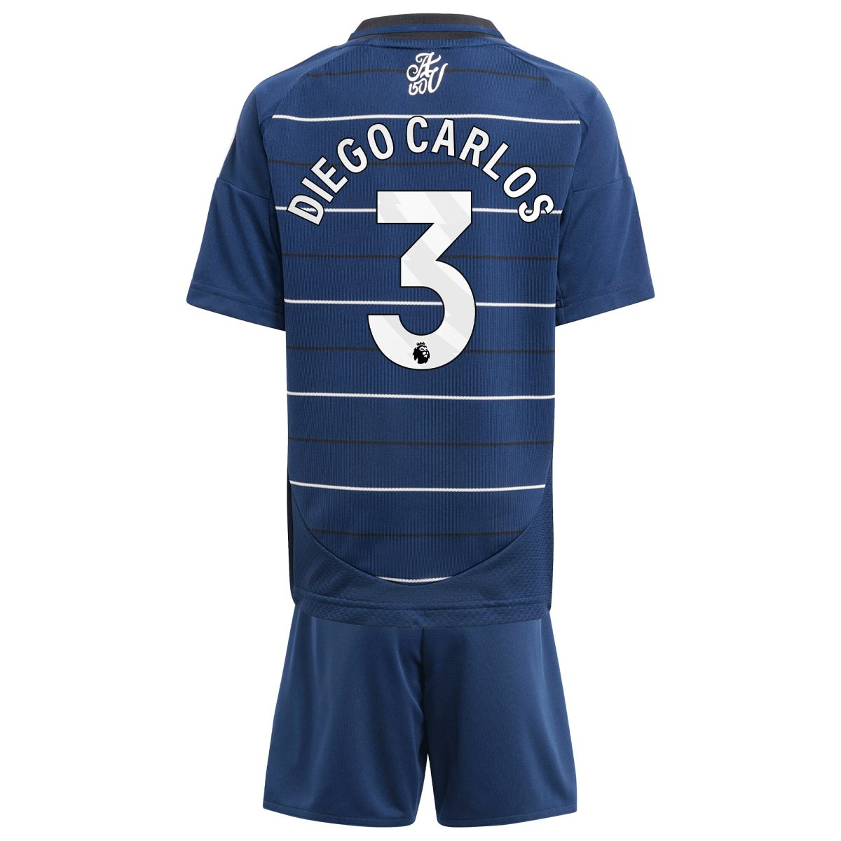 aston villa adidas third minikit 2024-25 with diego carlos 3 printing Collection - Official Aston Villa Kits
