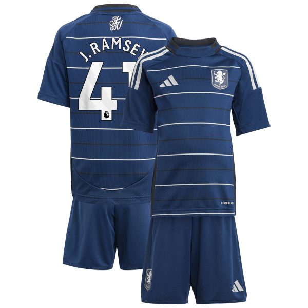 aston villa adidas third minikit 2024-25 with j. ramsey 41 printing Collection - Official Aston Villa Kits