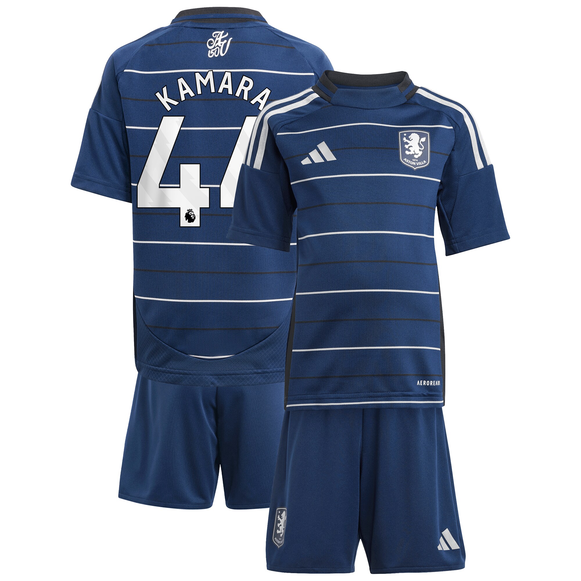 aston villa adidas third minikit 2024-25 with kamara 44 printing Collection - Official Aston Villa Kits