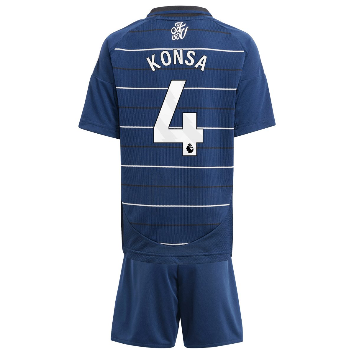 aston villa adidas third minikit 2024-25 with konsa 4 printing Collection - Official Aston Villa Kits