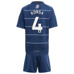 aston villa adidas third minikit 2024-25 with konsa 4 printing Collection - Official Aston Villa Kits