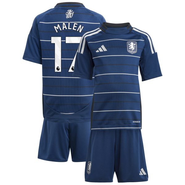 aston villa adidas third minikit 2024-25 with malen 17 printing Collection - Official Aston Villa Kits