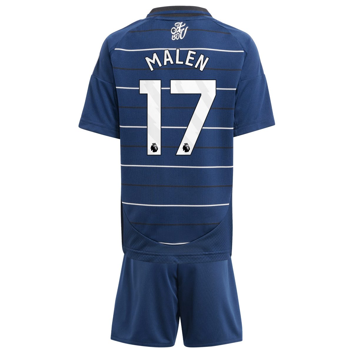 aston villa adidas third minikit 2024-25 with malen 17 printing Collection - Official Aston Villa Kits