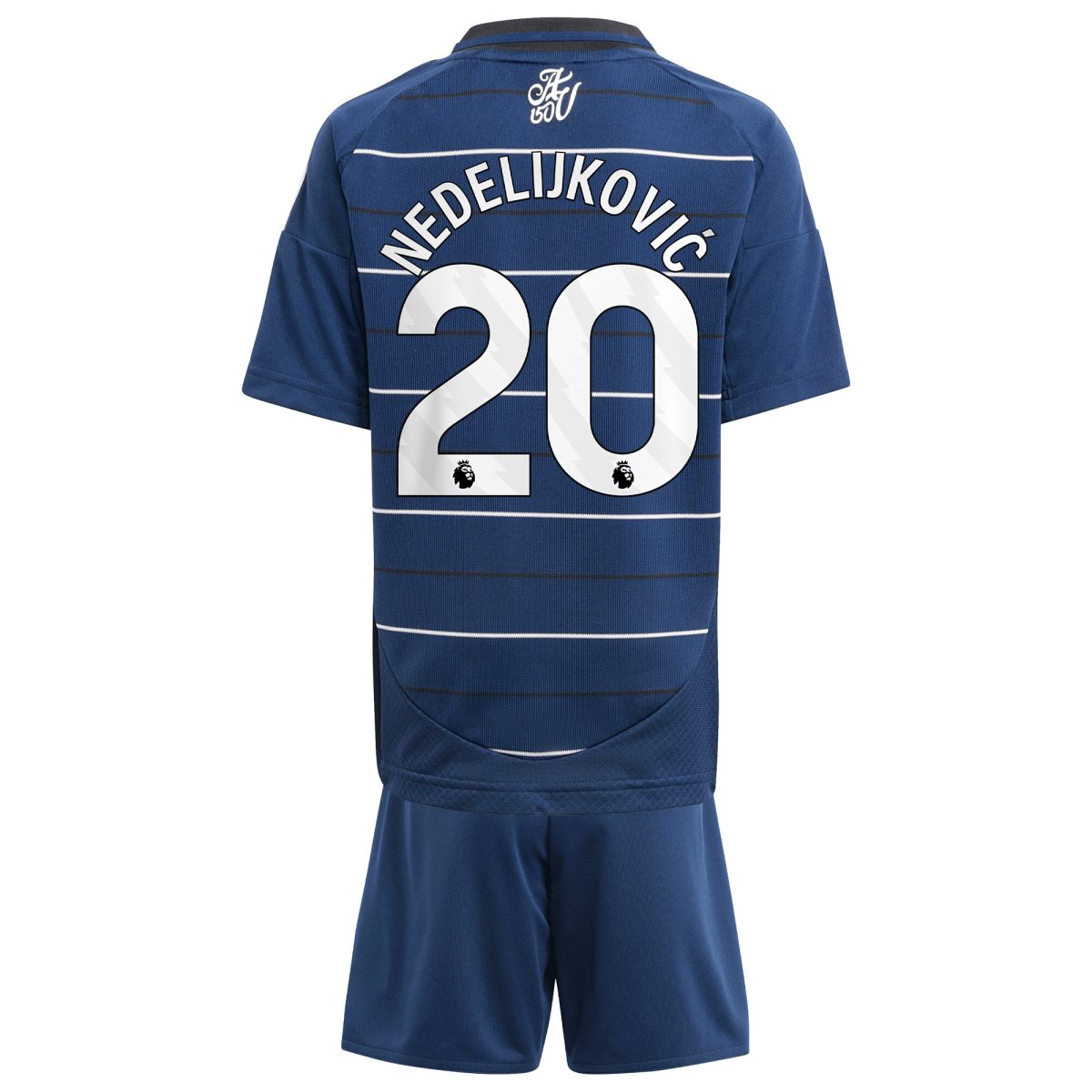 aston villa adidas third minikit 2024-25 with nedeljković 20 printing Collection - Official Aston Villa Kits
