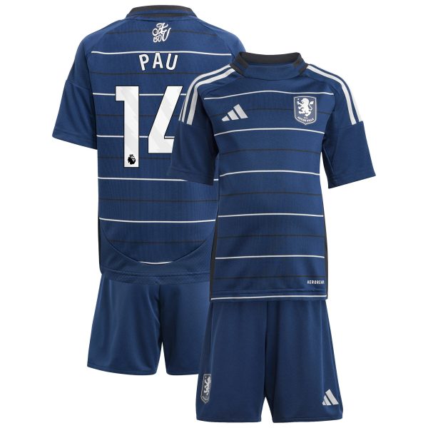 aston villa adidas third minikit 2024-25 with pau 14 printing Collection - Official Aston Villa Kits