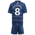 aston villa adidas third minikit 2024-25 with tielemans 8 printing Collection - Official Aston Villa Kits