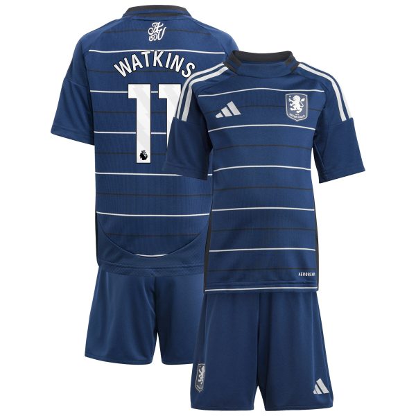 aston villa adidas third minikit 2024-25 with watkins 11 printing Collection - Official Aston Villa Kits