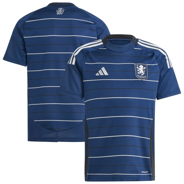 aston villa adidas third shirt 2024-25 – kids with custom printing Collection - Official Aston Villa Kits