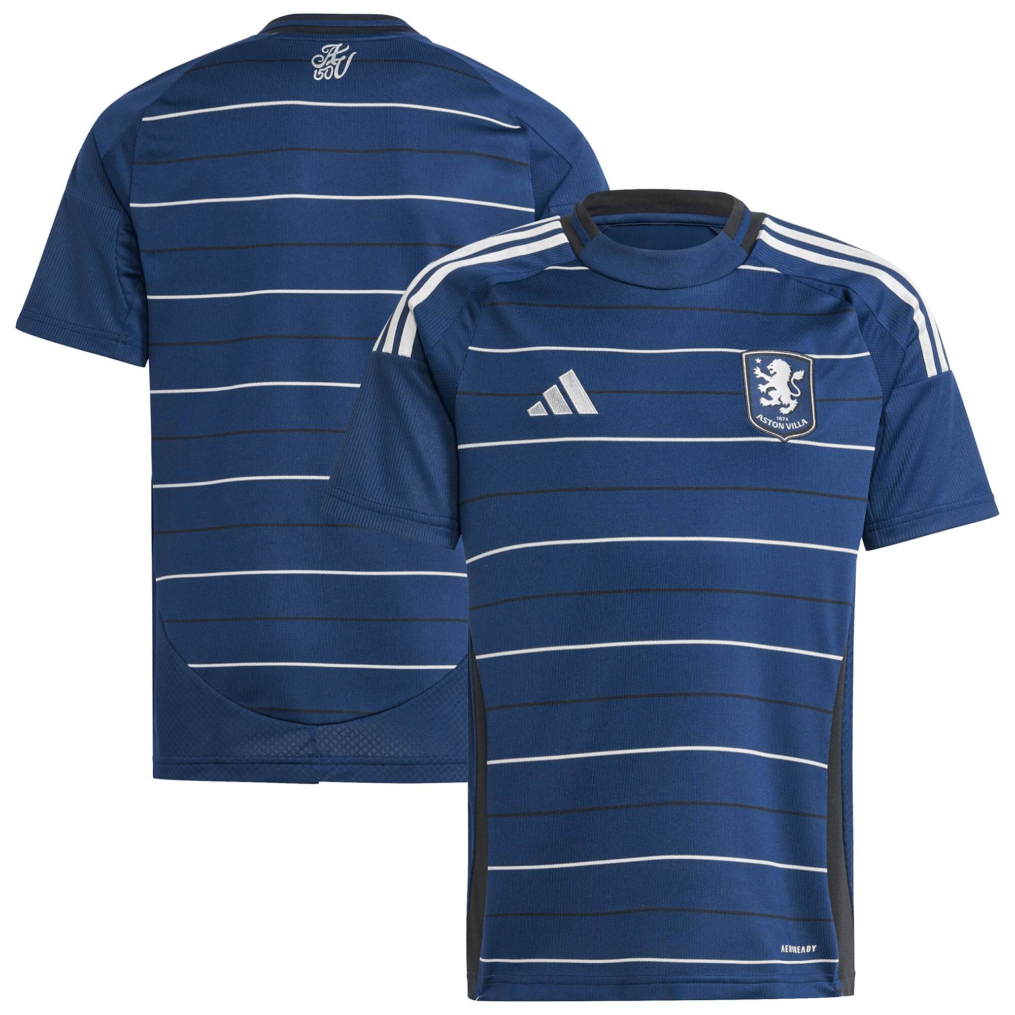 aston villa adidas third shirt 2024-25 – kids with custom printing Collection - Official Aston Villa Kits