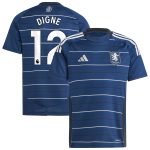 aston villa adidas third shirt 2024-25 – kids with digne 12 printing Collection - Official Aston Villa Kits