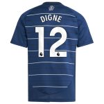 aston villa adidas third shirt 2024-25 – kids with digne 12 printing Collection - Official Aston Villa Kits