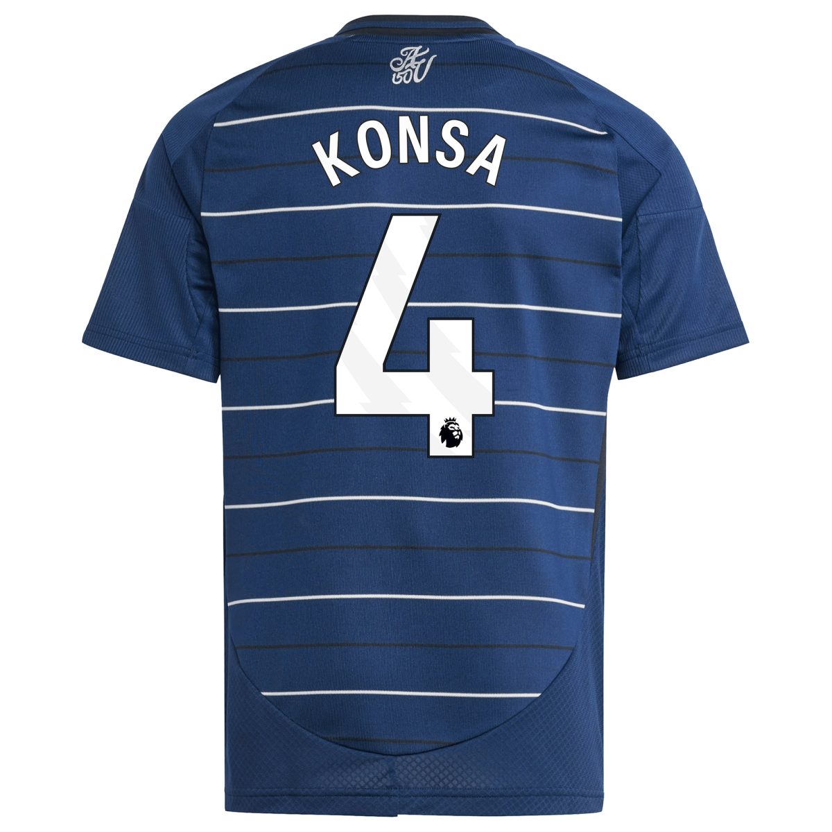 aston villa adidas third shirt 2024-25 – kids with konsa 4 printing Collection - Official Aston Villa Kits