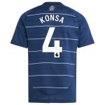 aston villa adidas third shirt 2024-25 – kids with konsa 4 printing Collection - Official Aston Villa Kits