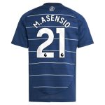 aston villa adidas third shirt 2024-25 – kids with m.asensio 21 printing Collection - Official Aston Villa Kits