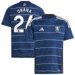 aston villa adidas third shirt 2024-25 – kids with onana 24 printing Collection - Official Aston Villa Kits