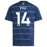 aston villa adidas third shirt 2024-25 – kids with pau 14 printing Collection - Official Aston Villa Kits
