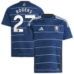 aston villa adidas third shirt 2024-25 – kids with rogers 27 printing Collection - Official Aston Villa Kits