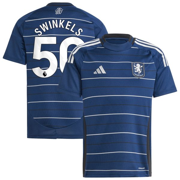 aston villa adidas third shirt 2024-25 – kids with swinkels 50 printing Collection - Official Aston Villa Kits