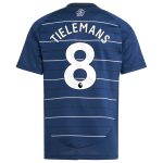 aston villa adidas third shirt 2024-25 – kids with tielemans 8 printing Collection - Official Aston Villa Kits