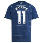 aston villa adidas third shirt 2024-25 – kids with watkins 11 printing Collection - Official Aston Villa Kits